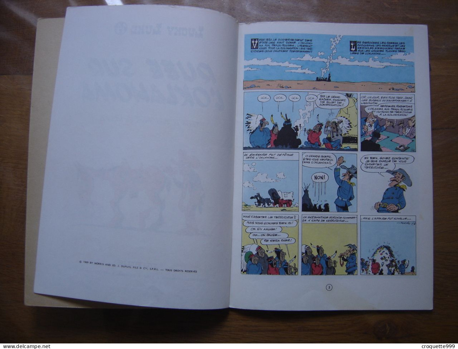 LUCKY LUKE 1969 Ruee Sur L'Oklahoma 14 DUPUIS Morris Goscinny - Lucky Luke