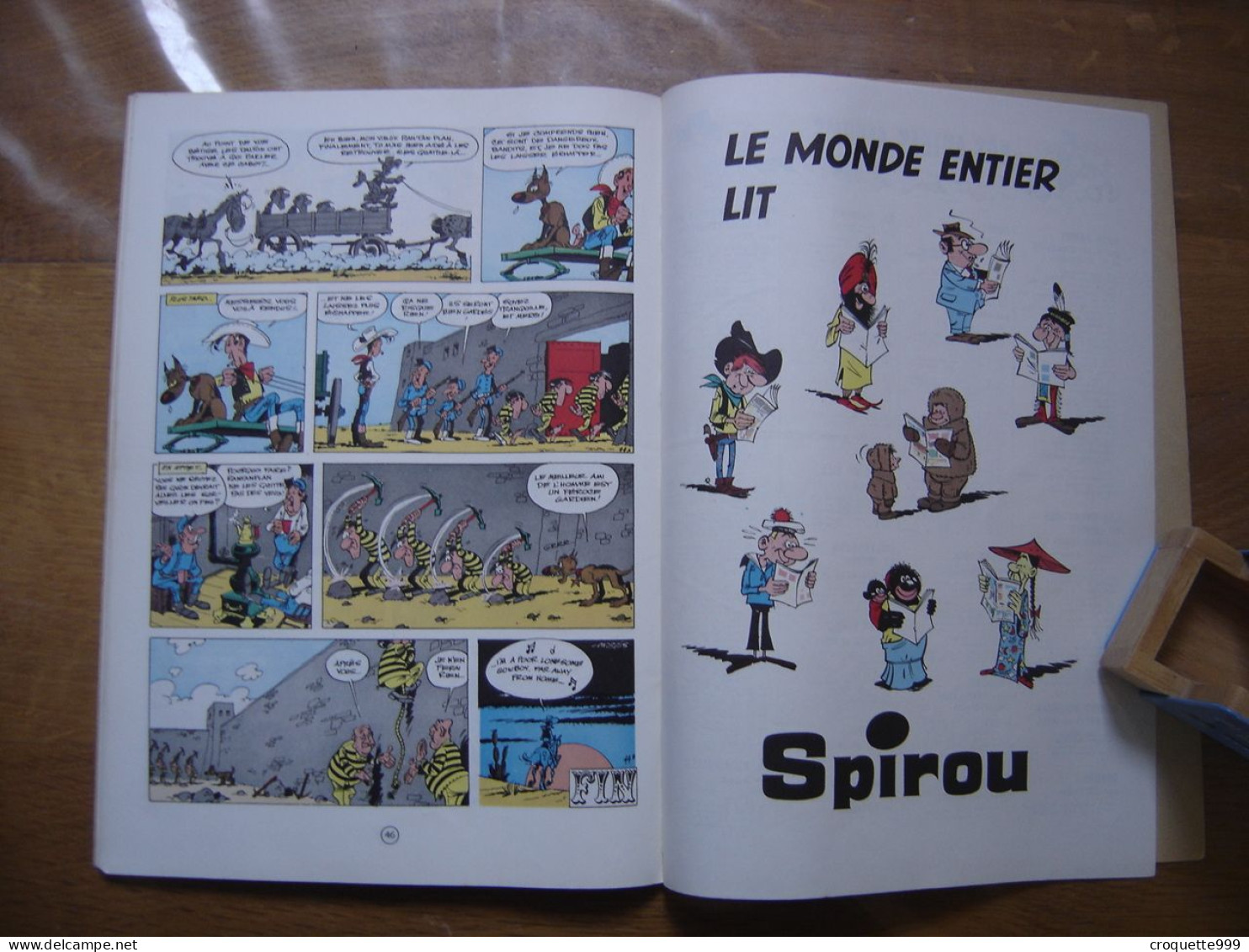 LUCKY LUKE 1969 Sur la piste des Dalton 17 DUPUIS Morris Goscinny