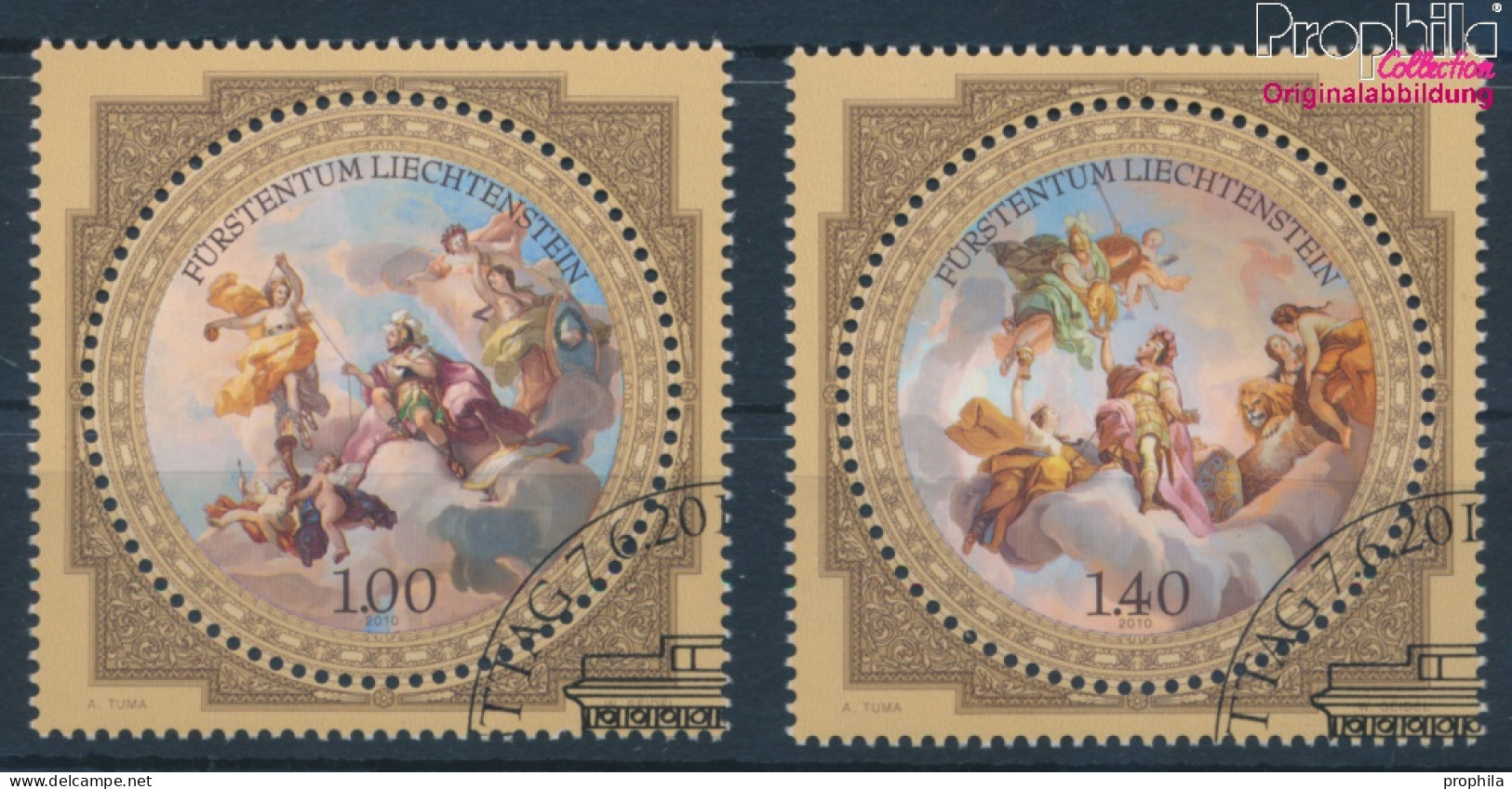 Liechtenstein 1555-1556 (kompl.Ausg.) Gestempelt 2010 Fürstliche Schätze (10312372 - Gebraucht