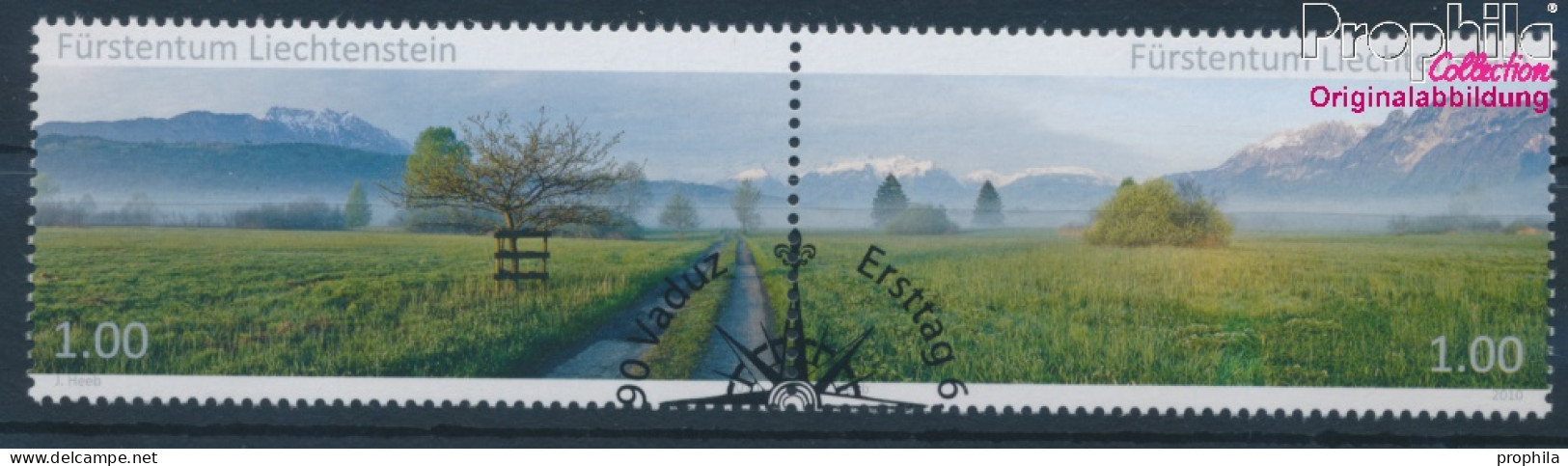 Liechtenstein 1564-1565 Paar (kompl.Ausg.) Gestempelt 2010 Panorama (10312389 - Used Stamps