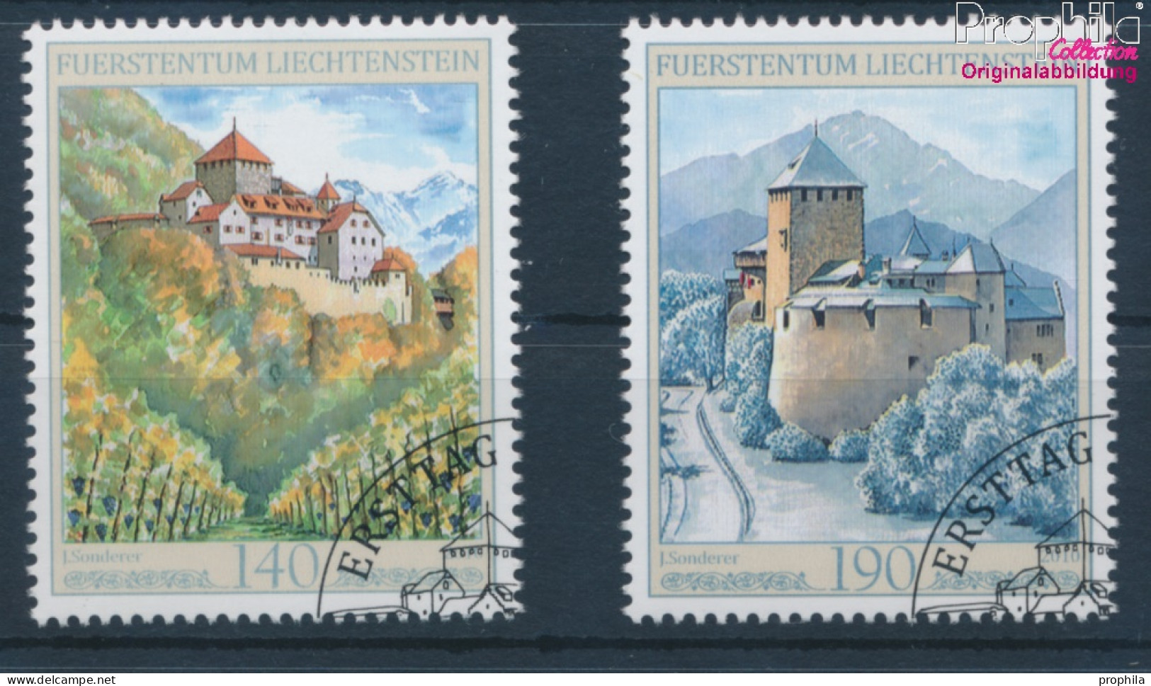 Liechtenstein 1569-1570 (kompl.Ausg.) Gestempelt 2010 Vaduz (10312387 - Gebraucht