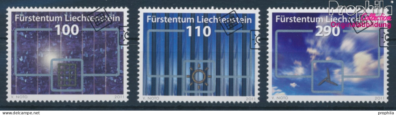 Liechtenstein 1585-1587 (kompl.Ausg.) Gestempelt 2011 Energie (10312381 - Oblitérés