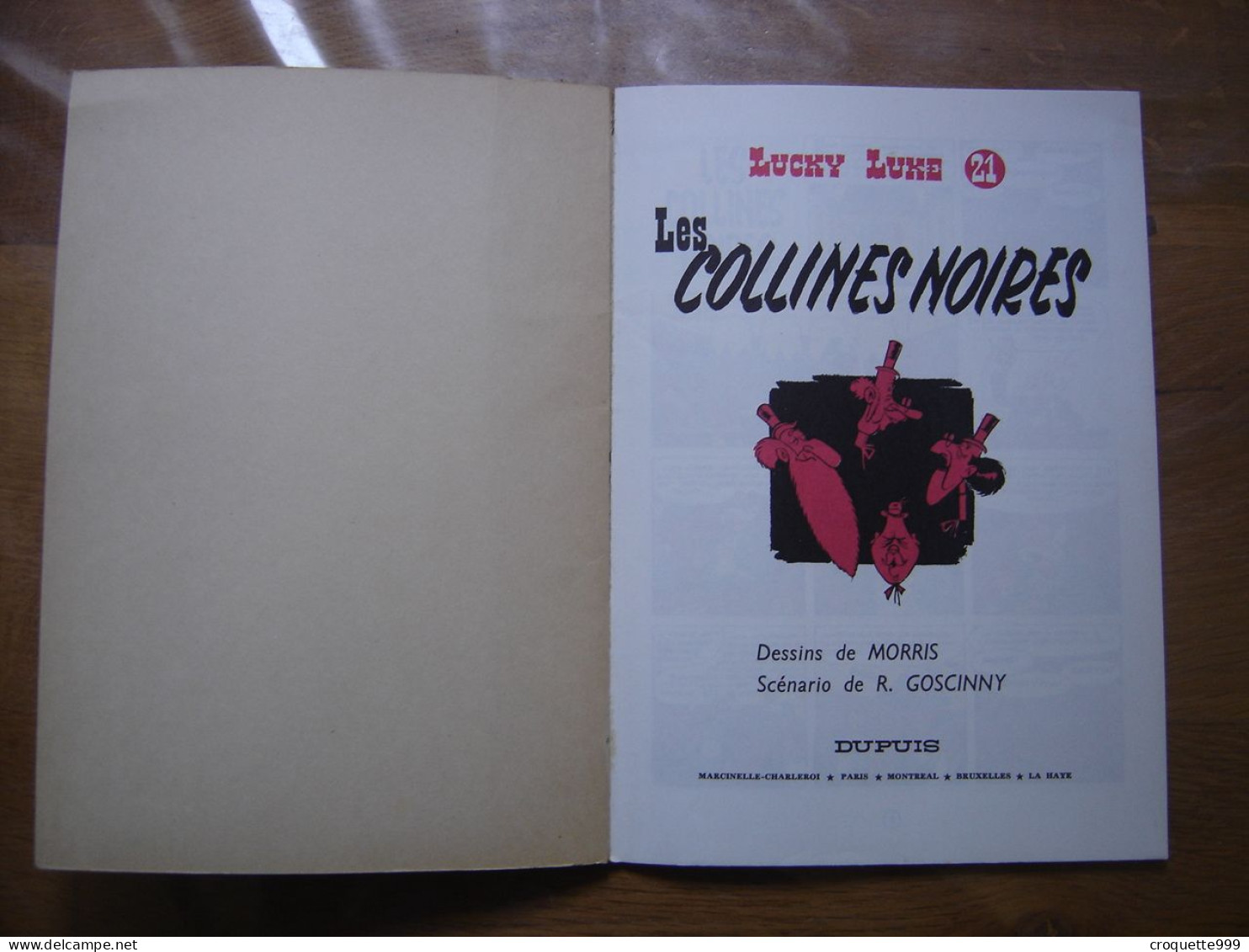 LUCKY LUKE 1969 Les Collines Noires 21 DUPUIS Morris Goscinny - Lucky Luke
