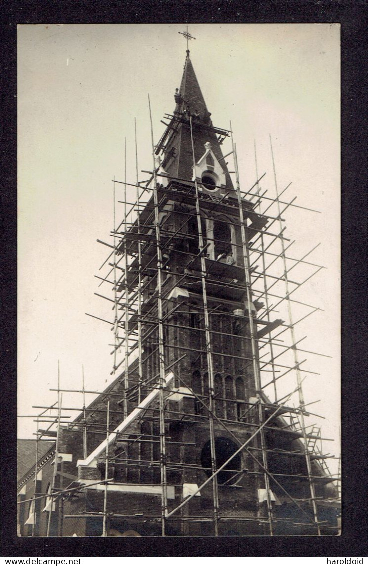 CPA 59 - LOUVROIL - EGLISE DE LOUVROIL - CARTE PHOTO - Louvroil