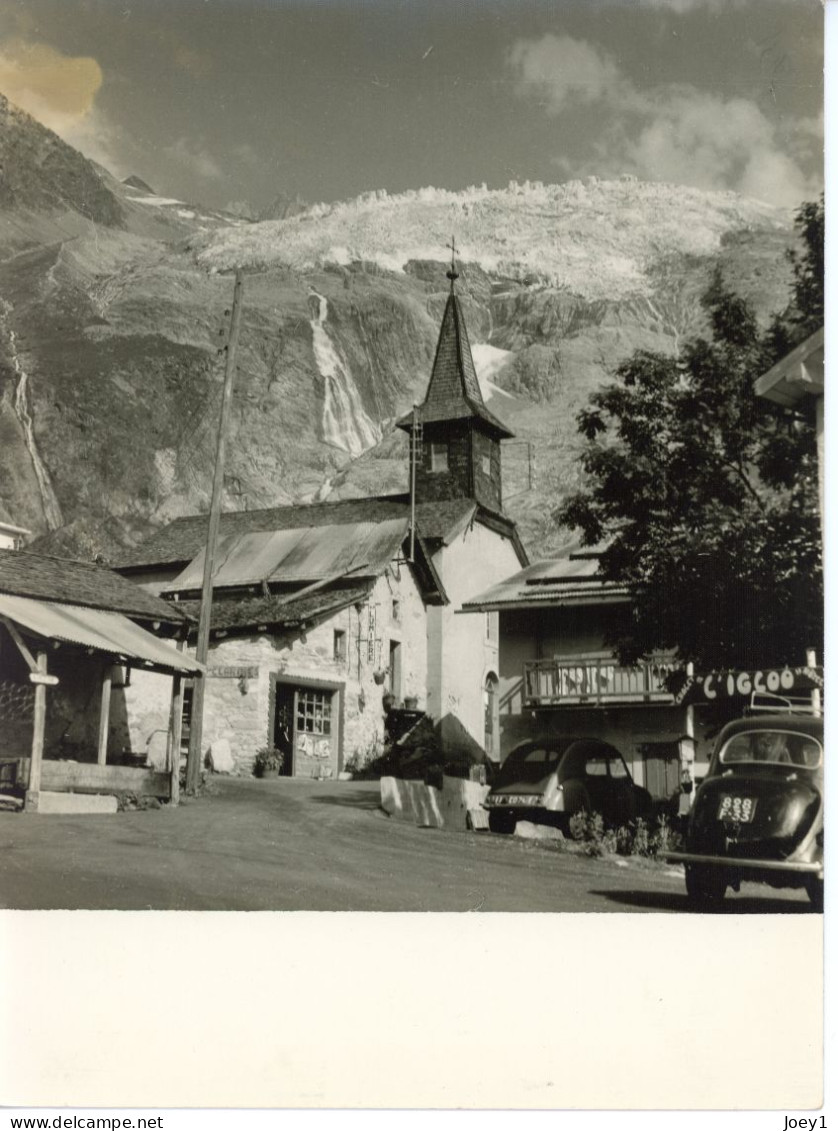 Photo Chamonix Le Tour, Environ 1950, Tirage Argentique 18/24 - Orte