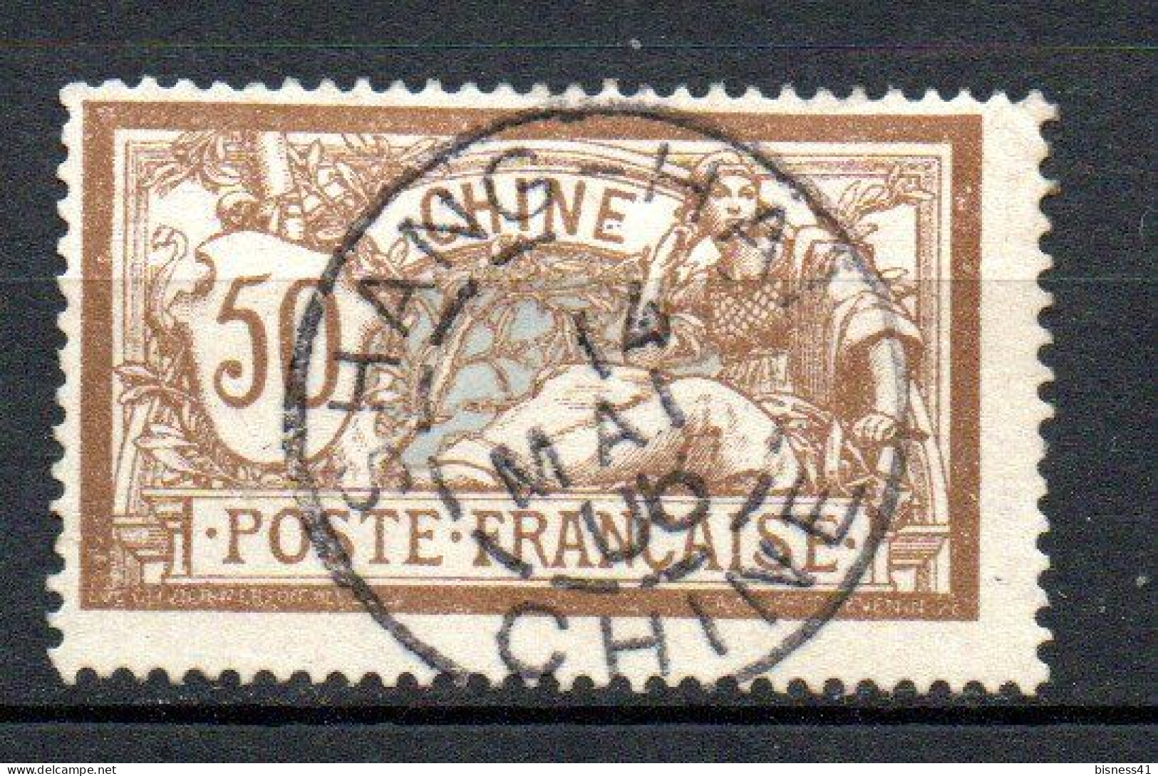 Col40 Colonies Chine 1901 N° 30 Oblitéré Cote 28,00€ - Used Stamps