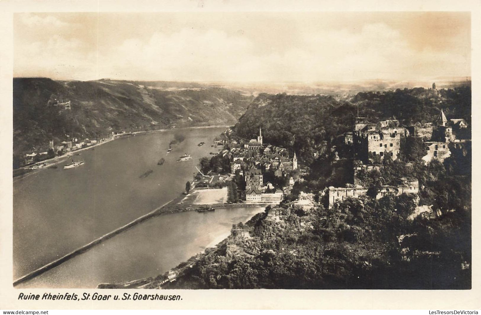 ALLEMAGNE - Ruine Rheinfels Bei St. Goarshausen - Carte Postale Ancienne - St. Goar