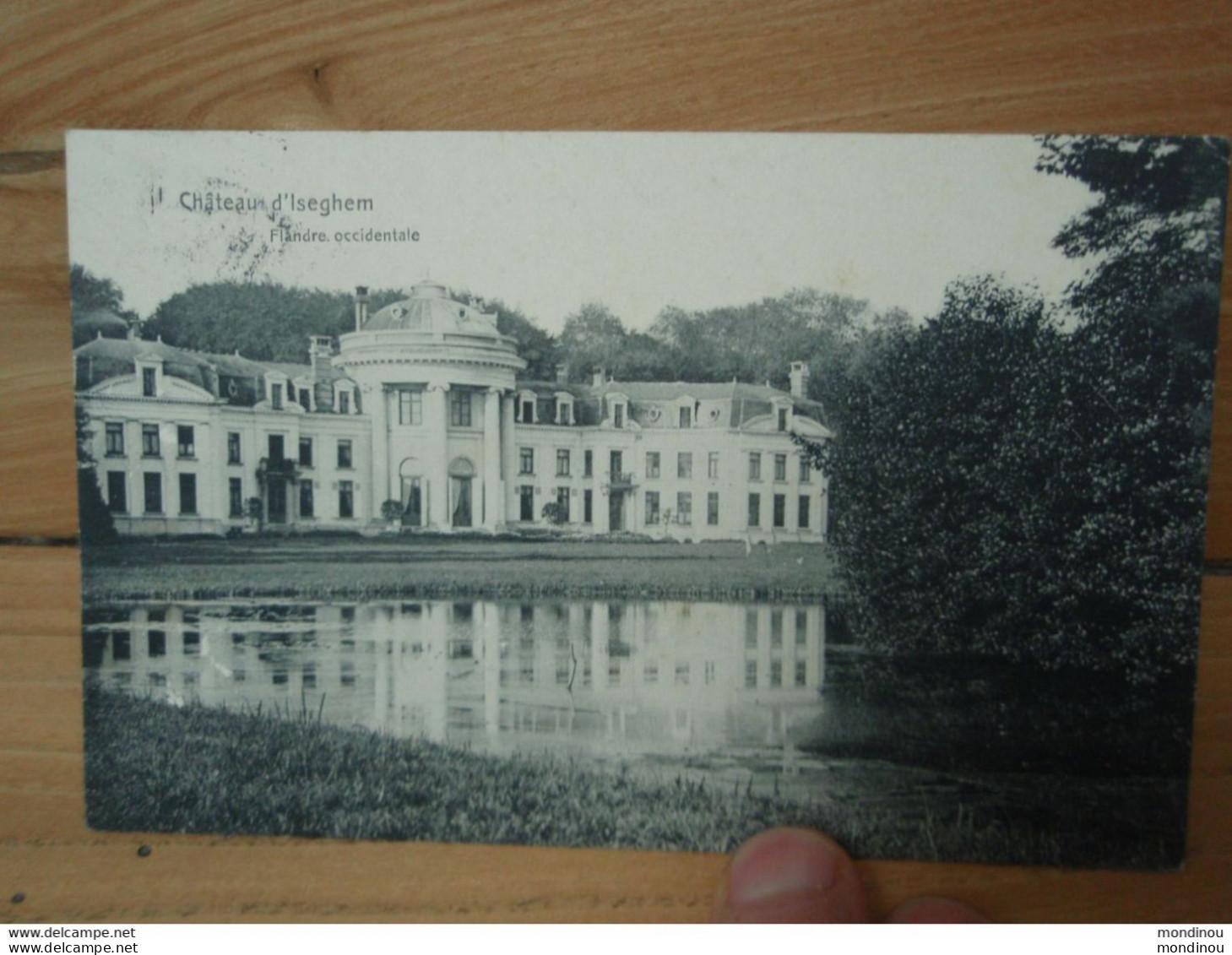 Cpa Château D'Iseghem. Flandre Occidentale - 1913 - Château De Saulchoix (Clairy) Somme. - Izegem