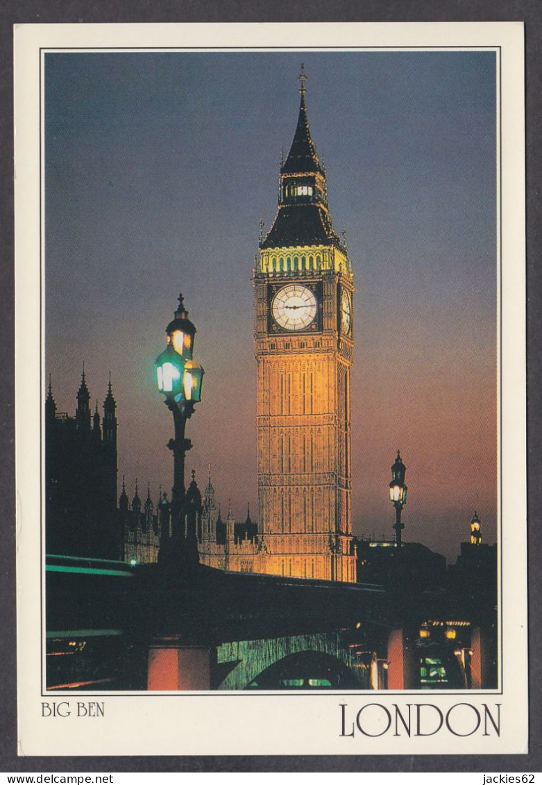 110988/ LONDON, Big Ben By Night - Houses Of Parliament