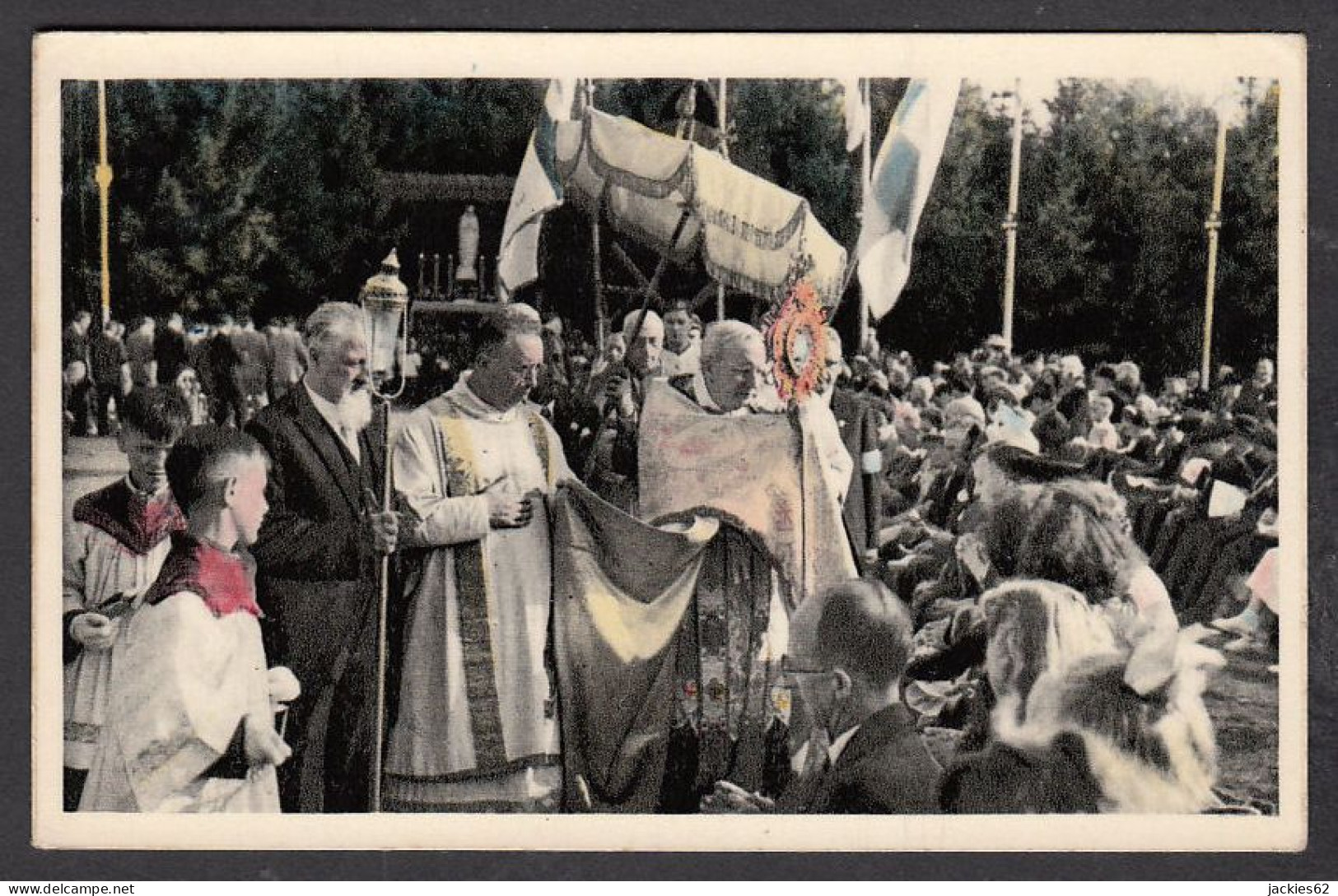 063605/ BANNEUX-NOTRE-DAME, Bénédiction Des Malades Par Les Evêques Mgrs Lemmens Et Kerckhoffs - Sprimont