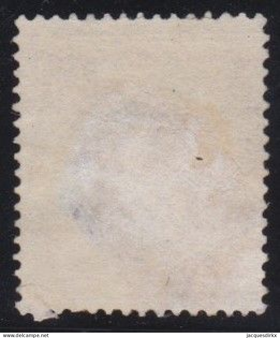 Belgie  .   OBP    .    37  (2 Scans)     .    O     .   Gestempeld     .   /   .    Oblitéré - 1869-1883 Leopoldo II