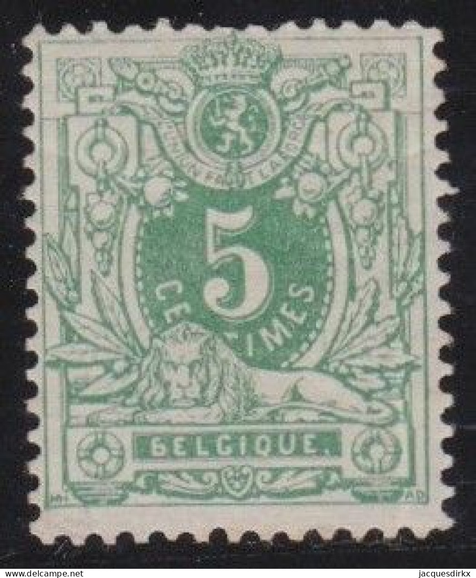 Belgie  .   OBP    .    45      .    *     .   Ongebruikt Met Gom     .   /   .    Neuf Avec Gomme - 1869-1888 Lion Couché