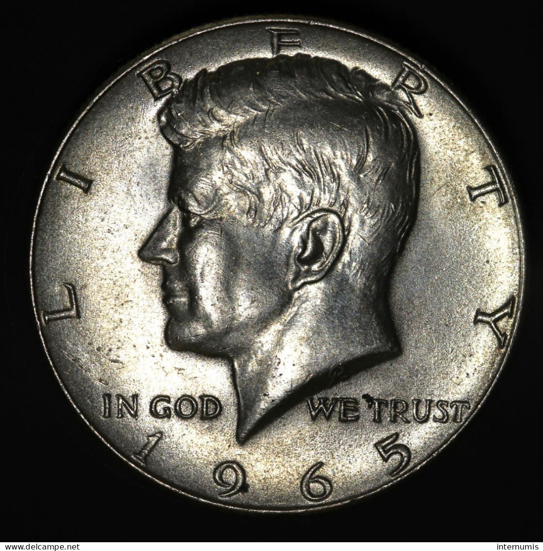  Etats-Unis / USA, Kennedy, Half Dollar, 1965, , Argent (Silver), NC (UNC),
KM#202a - 1964-…: Kennedy