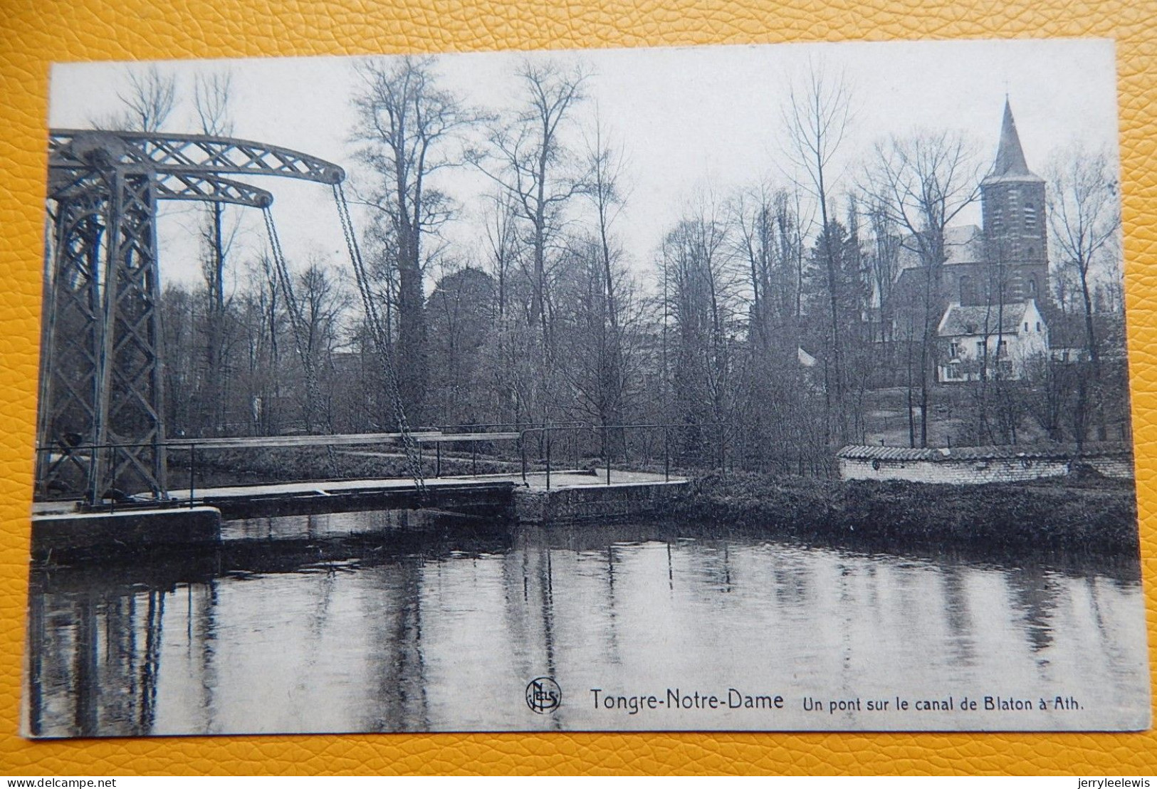 TONGRE NOTRE DAME  (Chièvres) -  Un Pont Sur Le Canal De Blaton à Ath - Chièvres