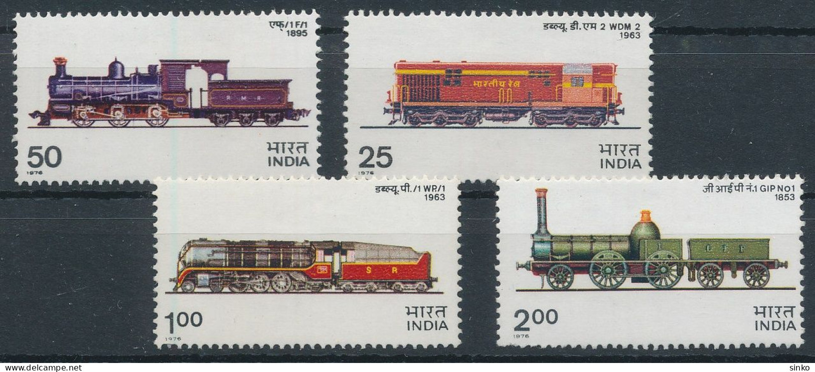 1976. India - Transport - Altri (Terra)