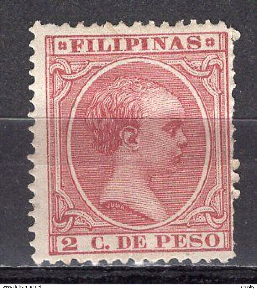 T0433 - COLONIES ESPANOLES PHILIPPINES Yv N°109 * - Philippines