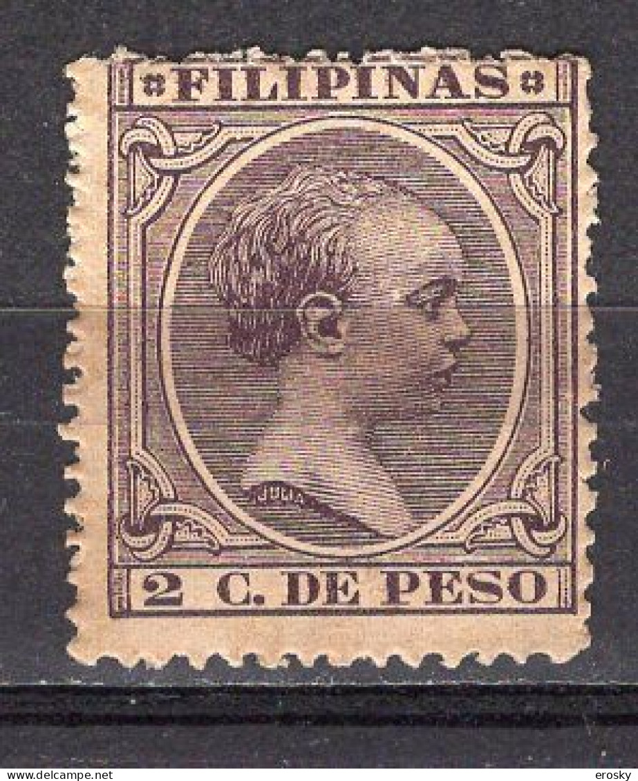 T0435 - COLONIES ESPANOLES PHILIPPINES Yv N°118 * - Filipinas