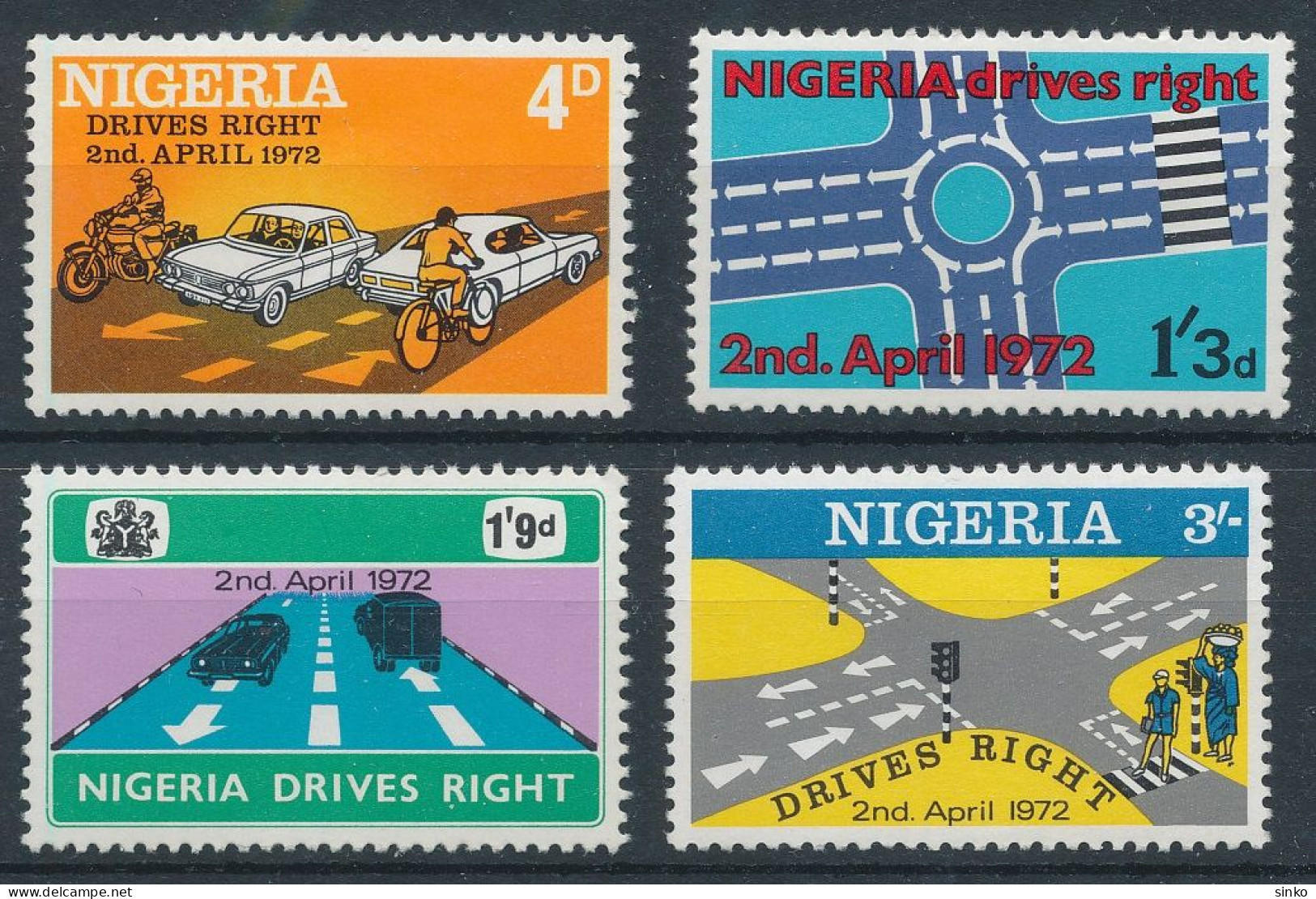 1972. Nigeria - Transport - Altri (Terra)