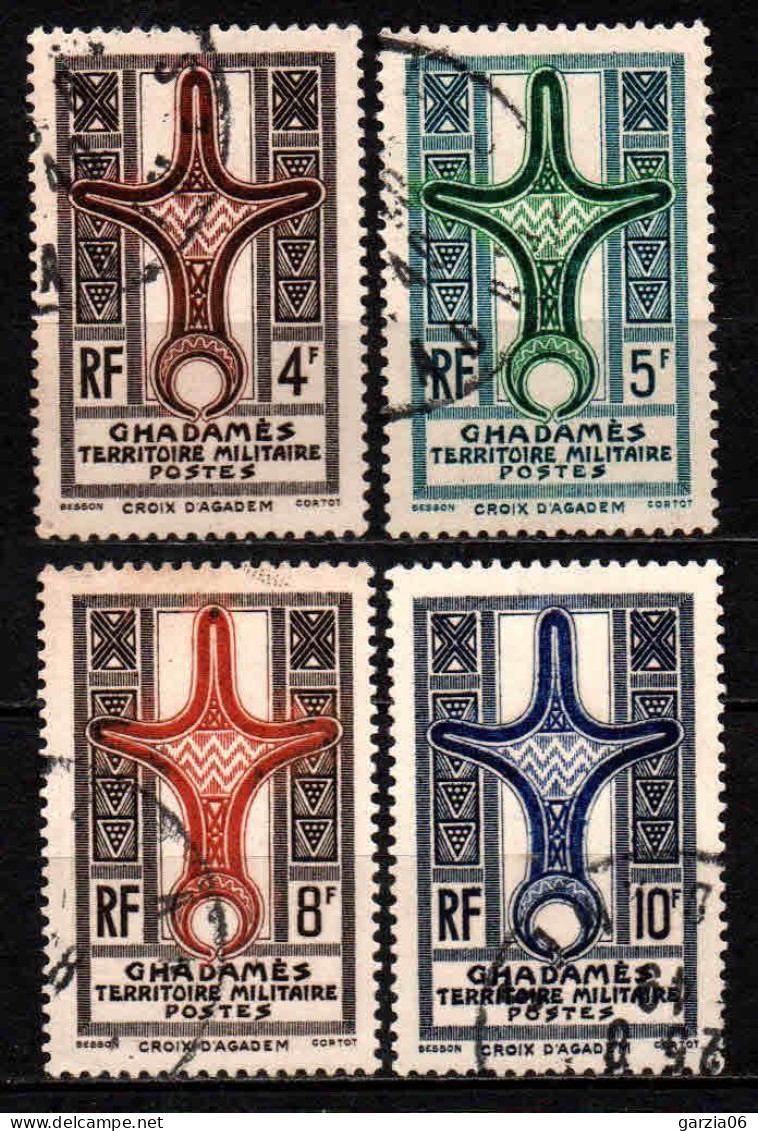 Ghadamès   - 1949 -  Croix D' Agadès -   N° 1 à 4 - Oblit - Used - Used Stamps