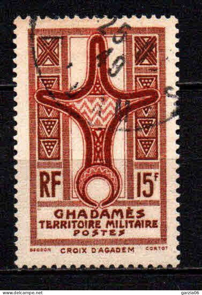 Ghadamès   - 1949 -  Croix D' Agadès -   N° 6 - Oblit - Used - Oblitérés