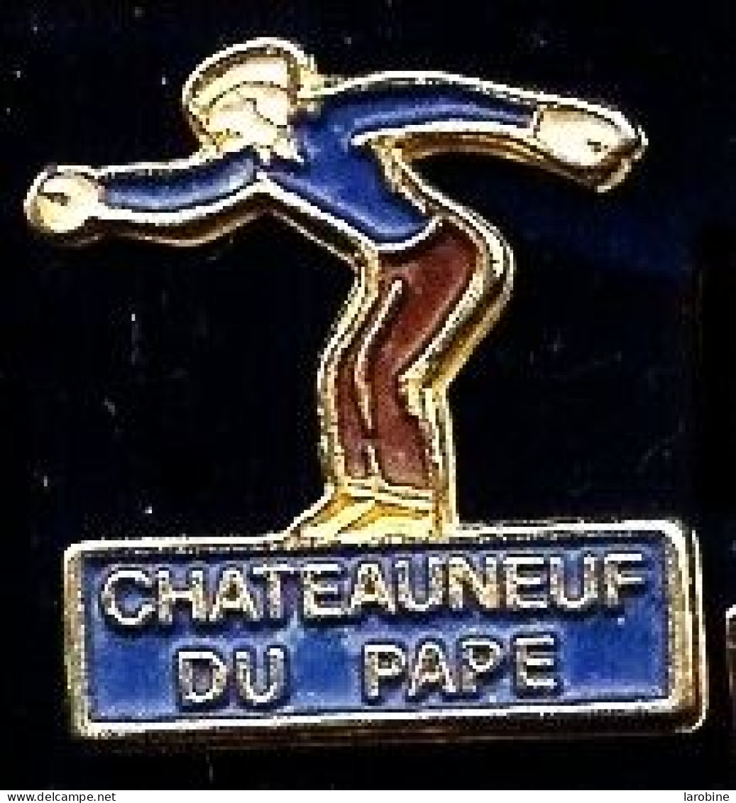 @@ CHATEAUNEUF DU PAPE  Joueur De Pétanque @@sp67 - Pétanque