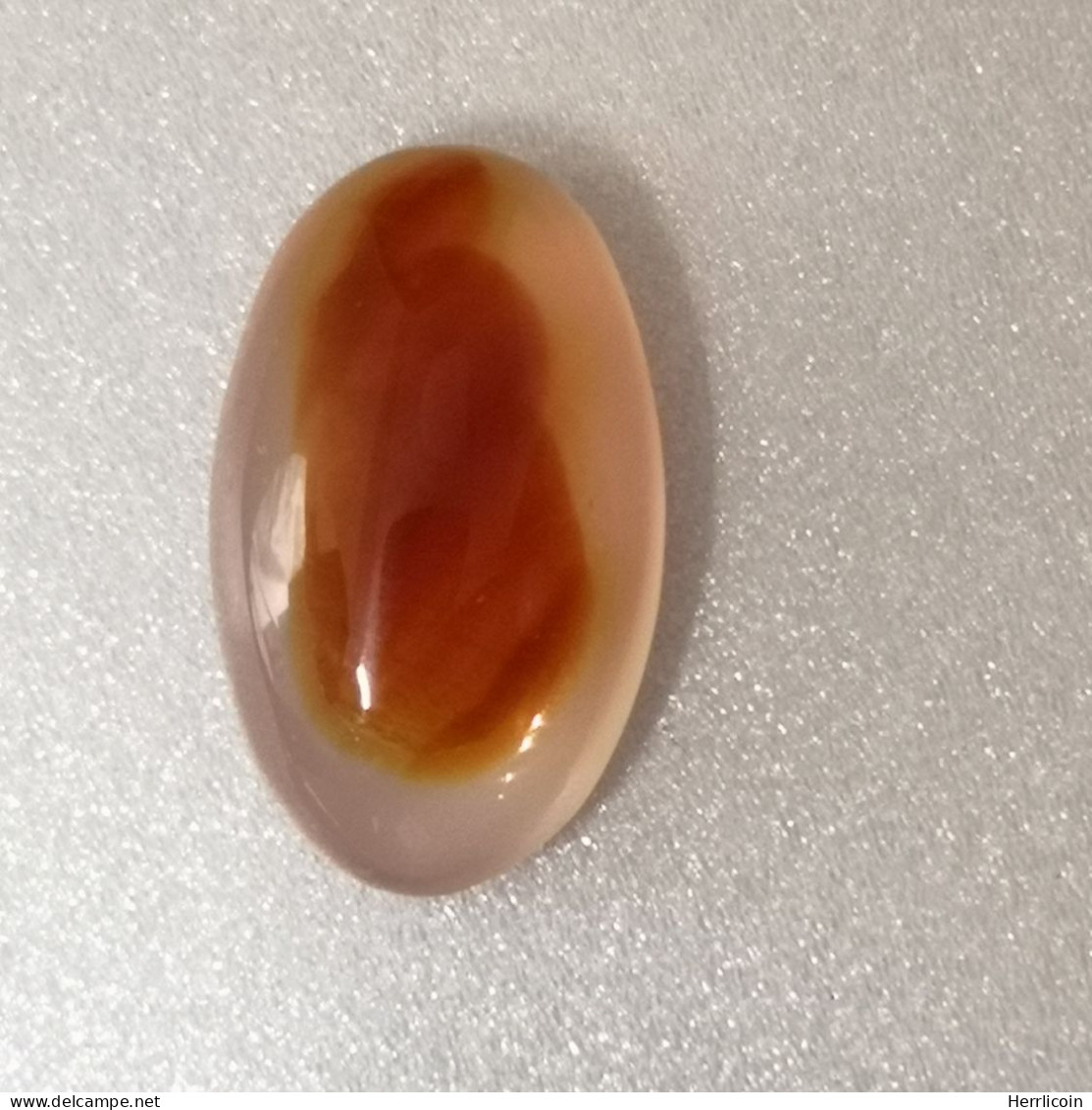 Agate "Croix" Naturelle D'Indonésie - Cabochon 13.23 Carats - 21.5 X 13 X 6.6 Mm - Agate