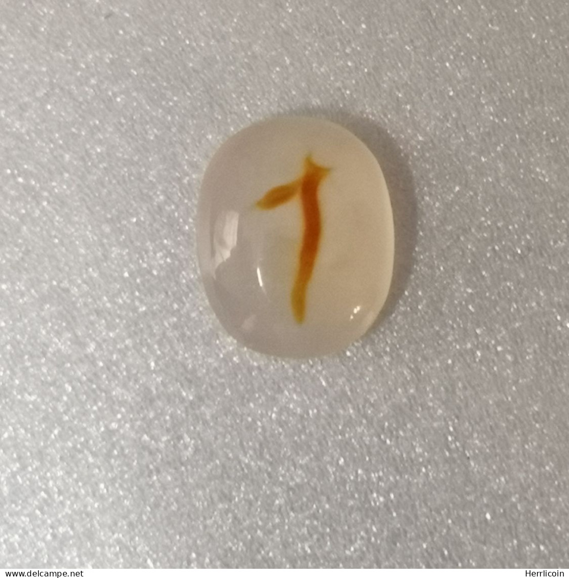 Agate "Croix" Naturelle D'Indonésie - Cabochon 3.61 Carats - 11.8 X 9.6 X 4.3 Mm - Achat