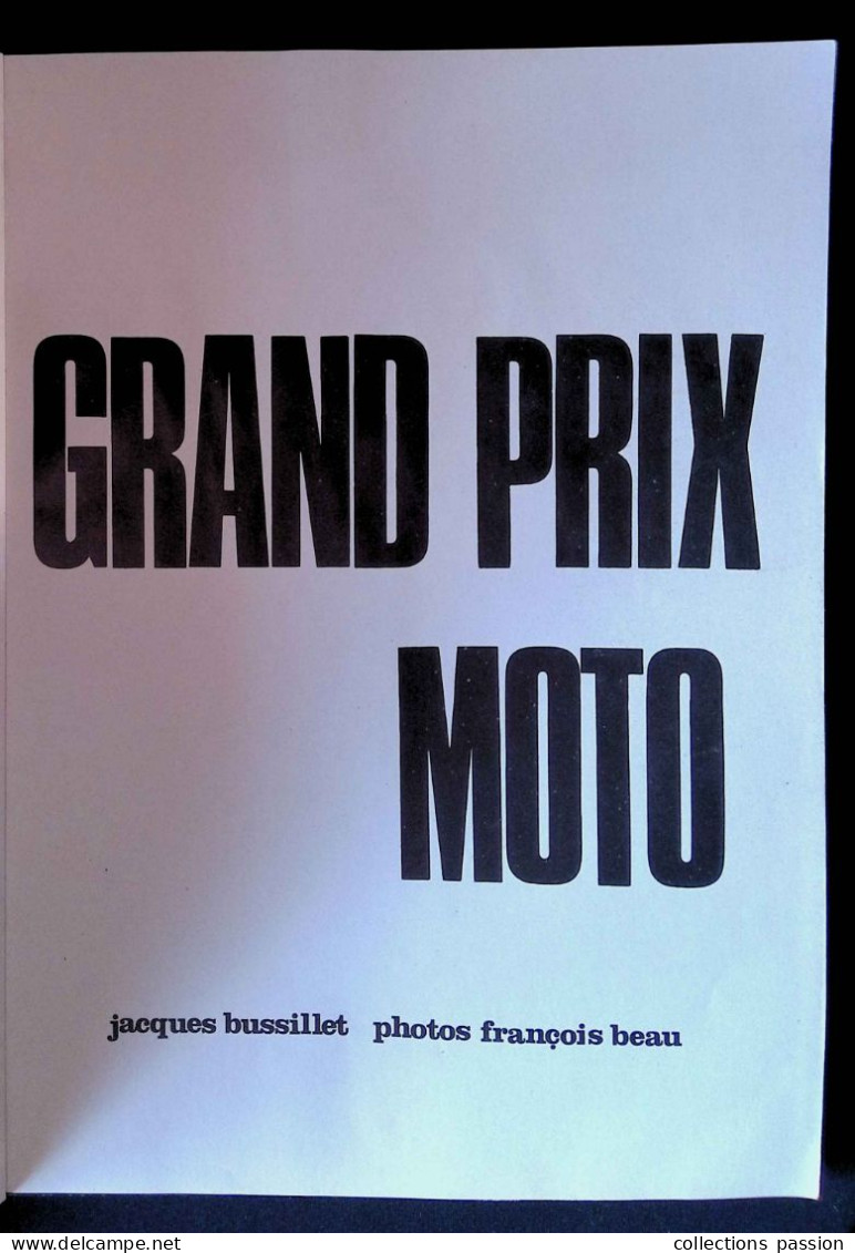 Revue, Moto, Grand Prix Moto, 161 Pages, 5 Scans, Frais Fr 10.50 E - Auto/Moto