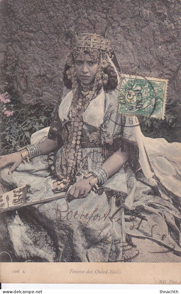 1907 Algérie. Femme Des Ouled- Naïls Colorisée - Frauen