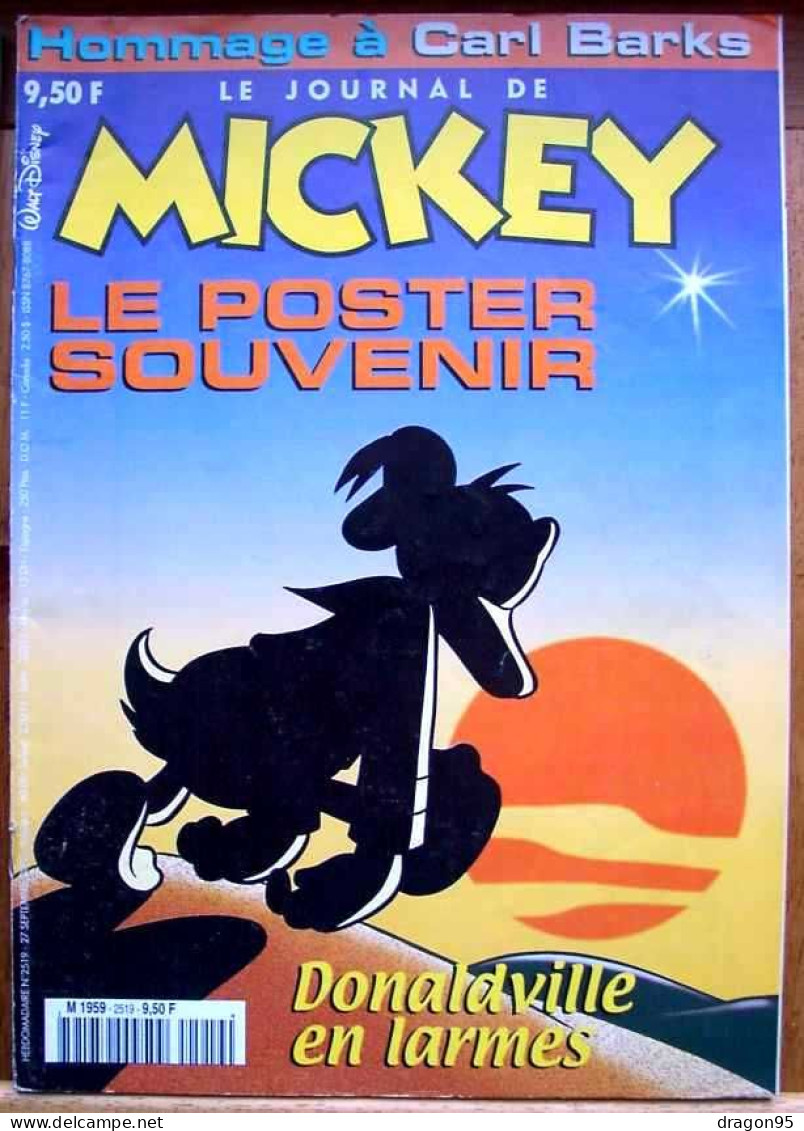 Le Journal De Mickey N°2519 : Donaldville En Larme - 2000 - Cestac - Ouin - Journal De Mickey