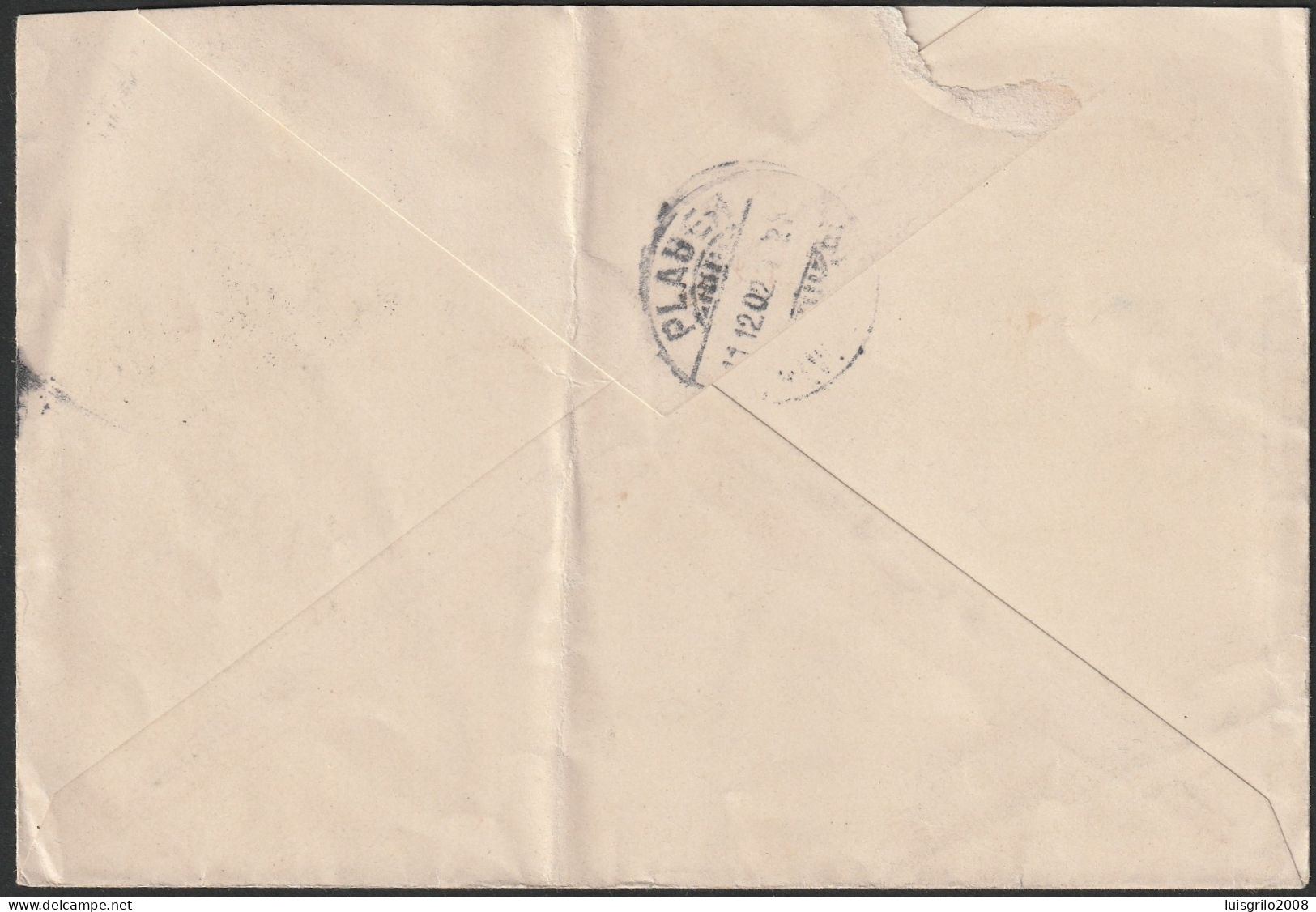 Cover - Lisboa To Planen, Allemanha (Germany) -|- Postmark - Lisboa. 1902 - Cartas & Documentos