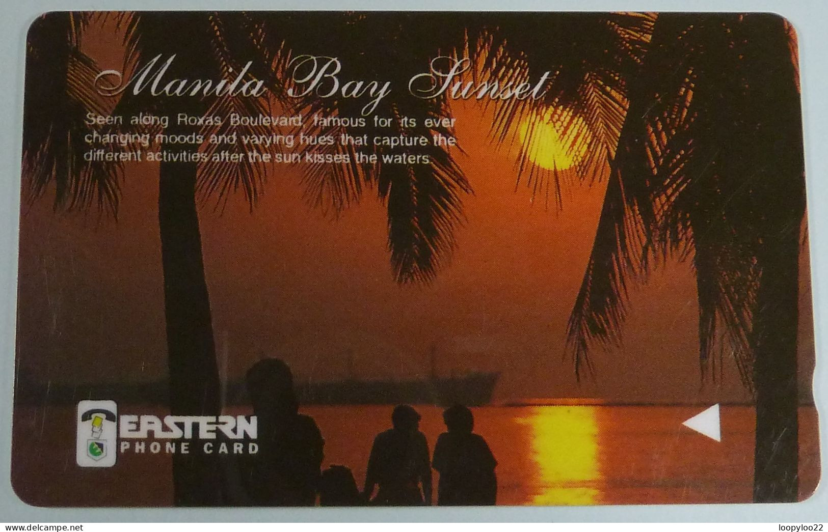 PHILIPPINES - GPT- Specimen - Eastern Telecoms - Manila Bay Sunset - Philippinen