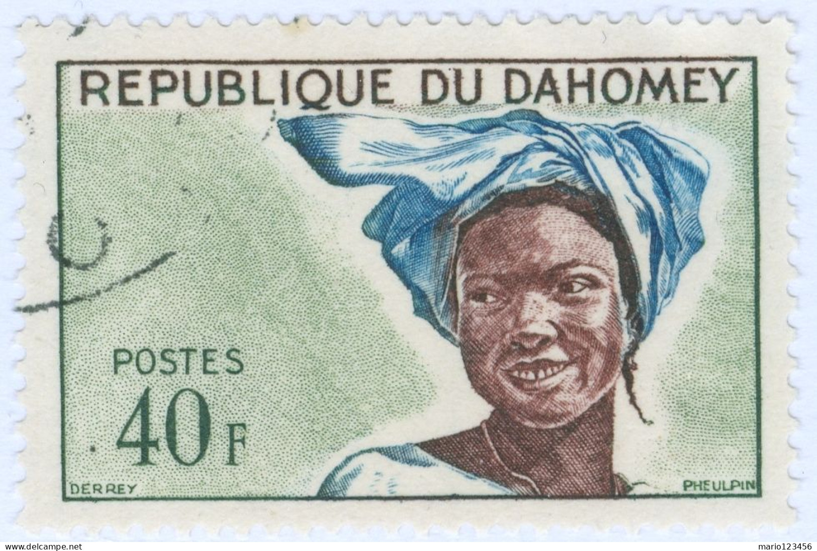 DAHOMEY, CULTURA LOCALE, 1963, FRANCOBOLLI USATI Mi:DY 207, Scott:DY 167, Yt:DY 186 - Gebraucht