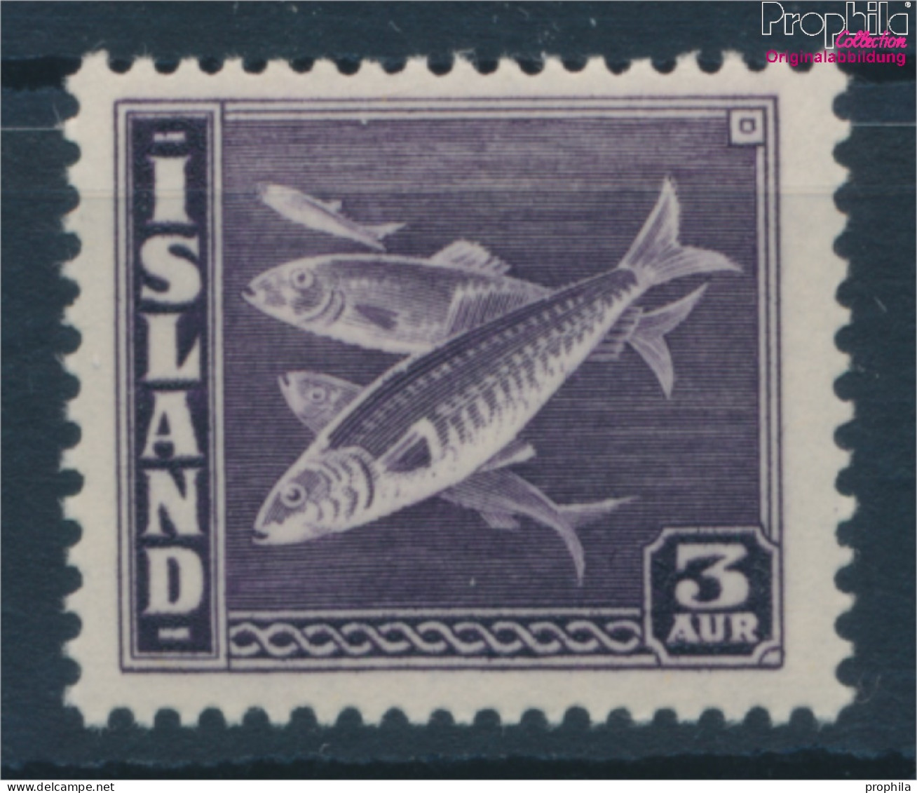 Island 209B Gezähnt 14:13,5 Postfrisch 1939 Freimarken (10293706 - Neufs