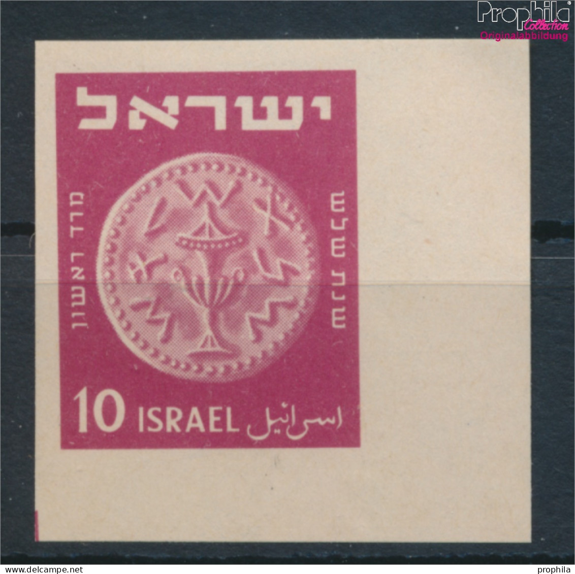 Israel 17 (kompl.Ausg.) Postfrisch 1949 Briefmarkenausstellung (10326327 - Nuevos (sin Tab)