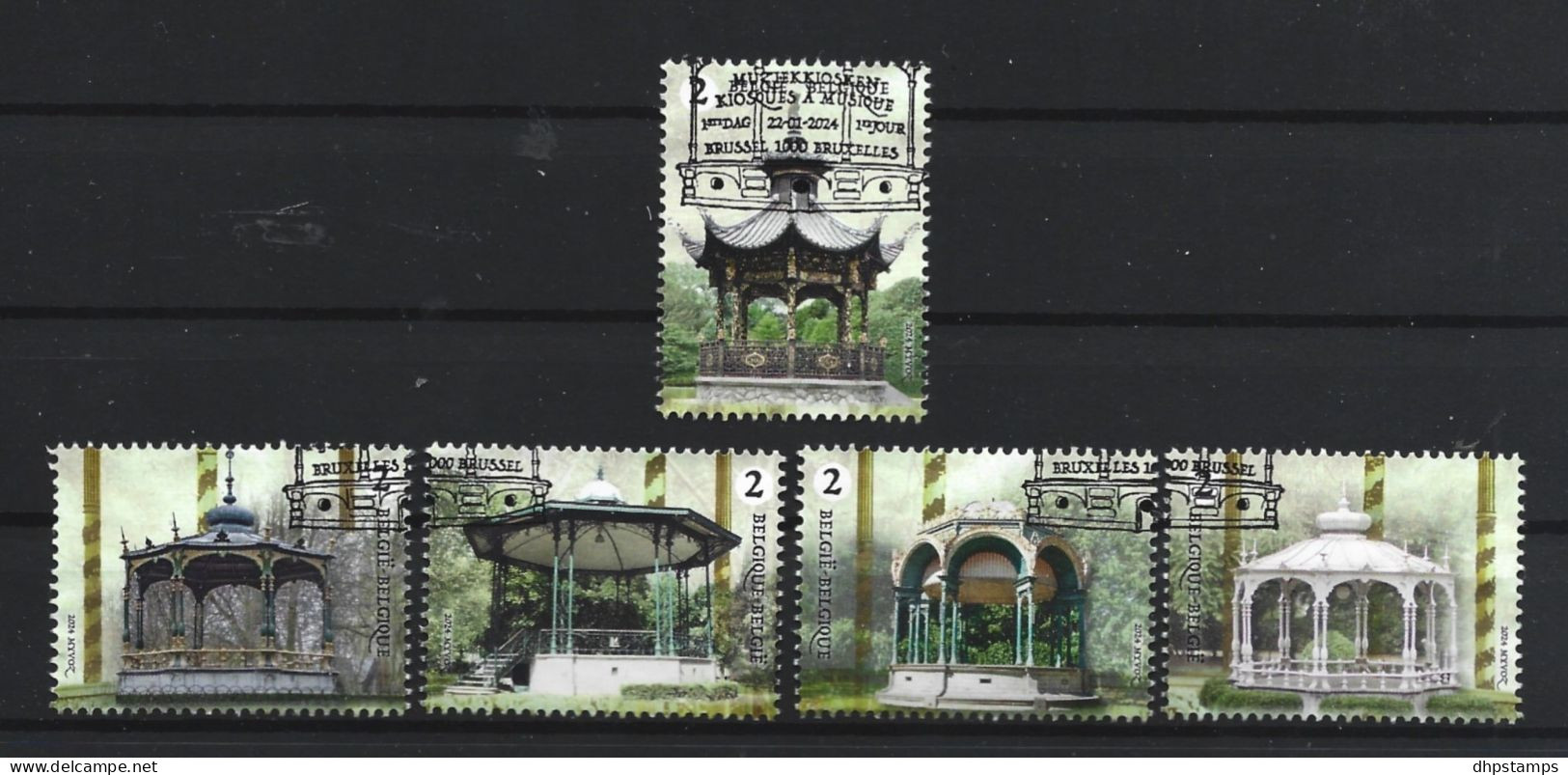 Belgie 2024 Muziekkiosken (0) - Used Stamps