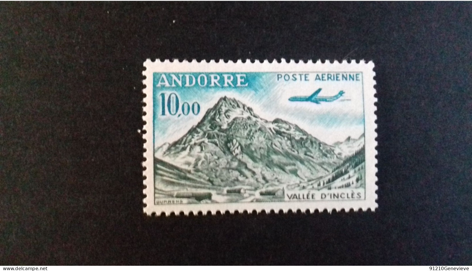 ANDORRE   PA  8 ** - Airmail