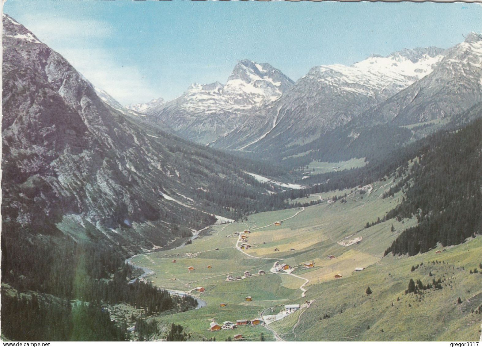 E3528) ZUG Bei LECH Am ARLBERG Gegen Rote Wand - Lech