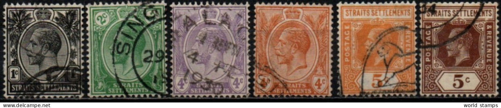 STRAITS SETTLEMENTS 1921-32 O - Straits Settlements