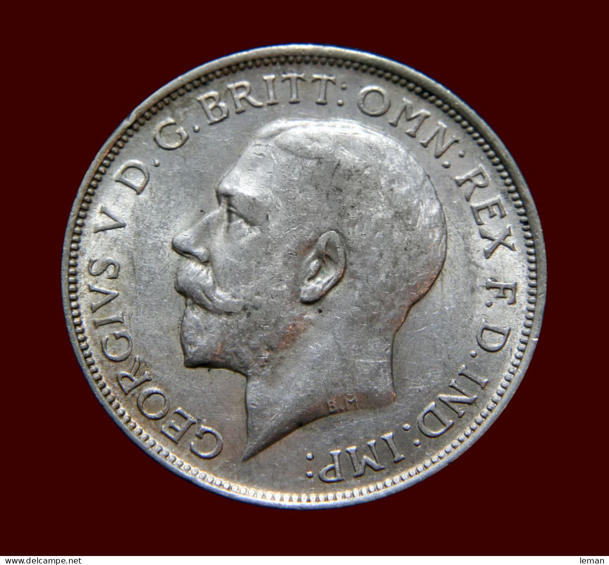 Great Britain George V 1914 Florin EF British Two Shillings - Otros & Sin Clasificación