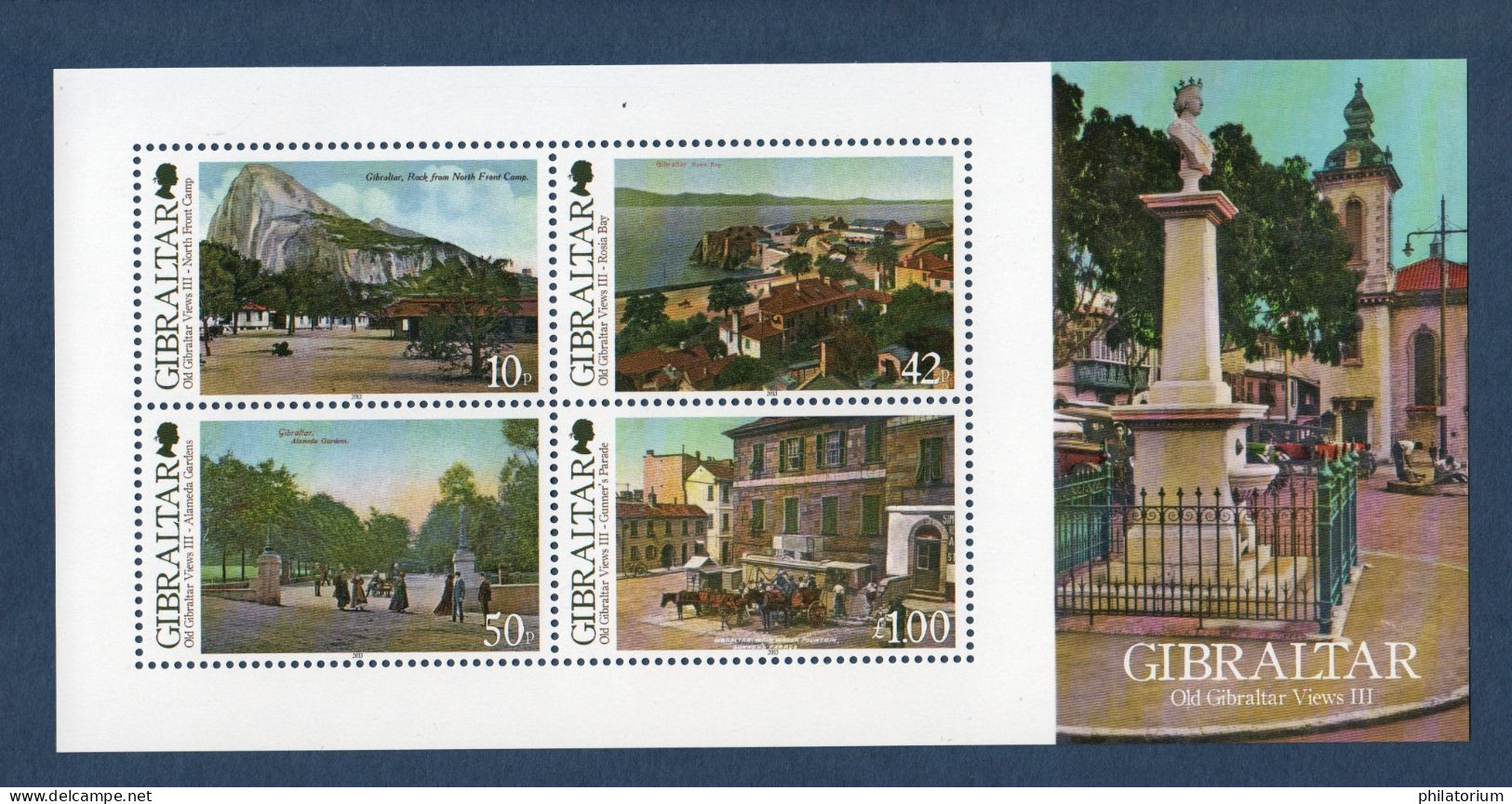 Gibraltar, **, Yv, Mi BL 112, SG MS 1505, - Gibraltar