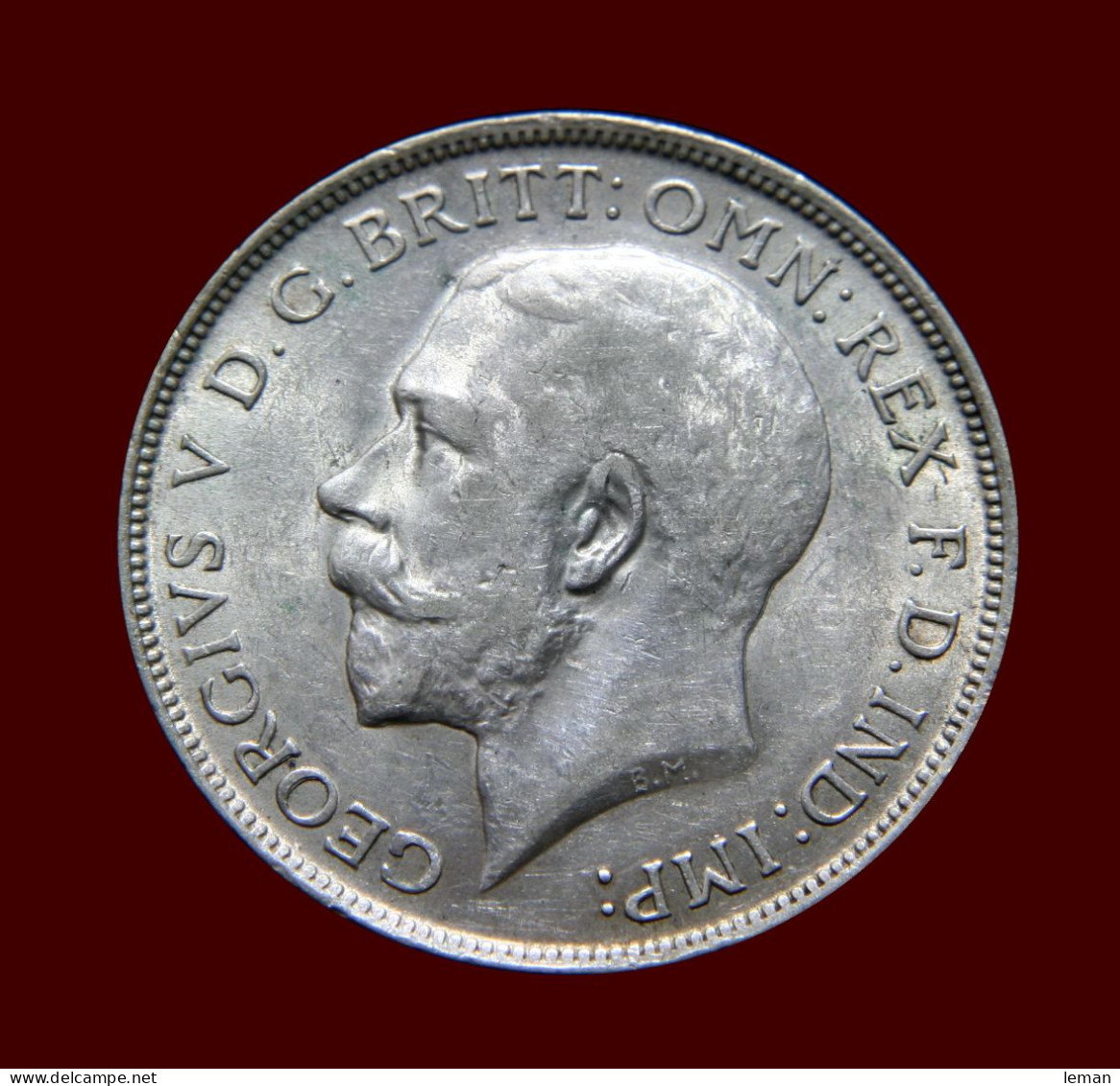 Great Britain George V 1915 Florin EF British Two Shillings - Otros & Sin Clasificación