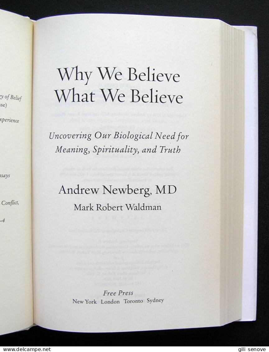 Why We Believe What We Believe By Andrew Newberg 2006 - Culture