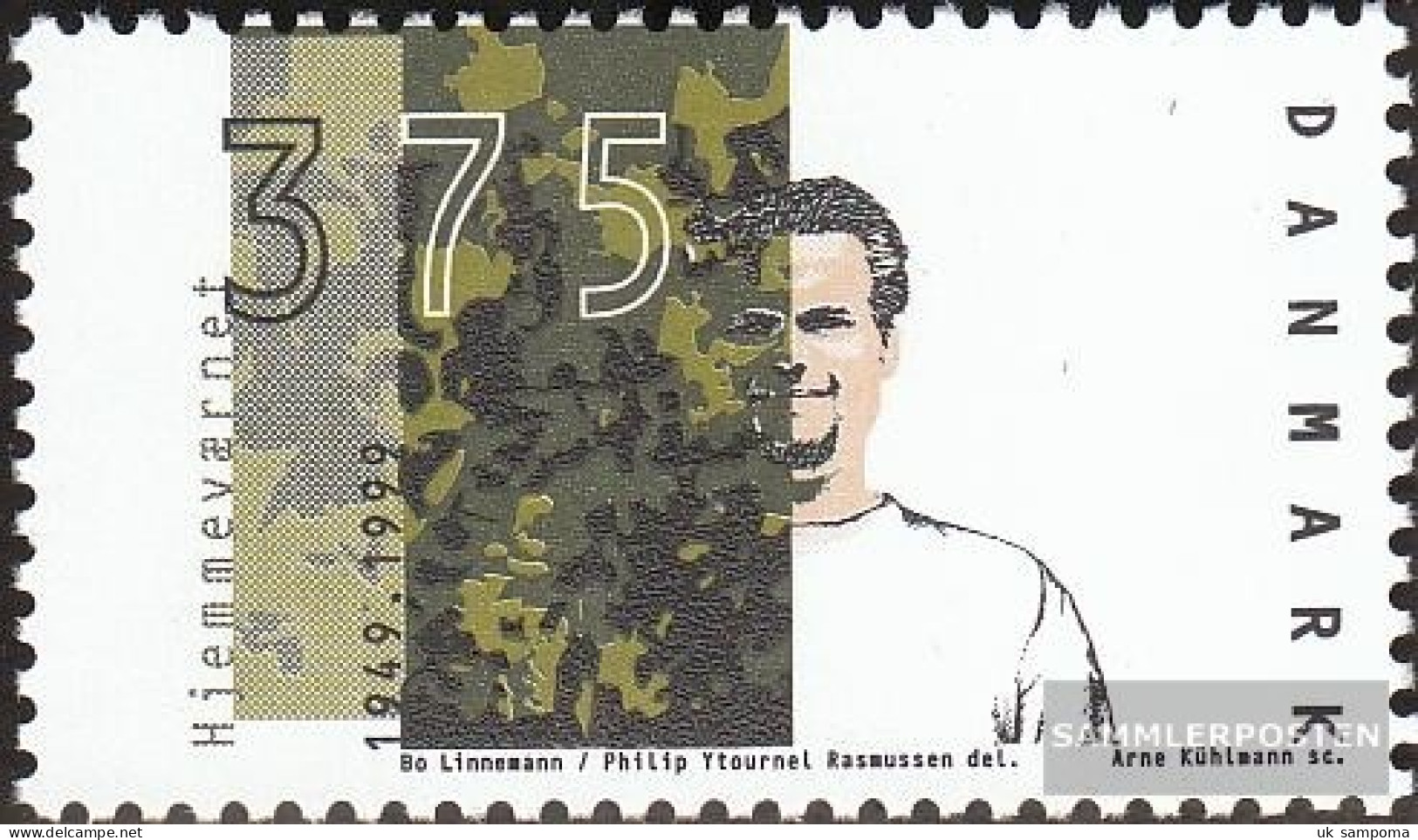 Denmark 1209 (complete Issue) Unmounted Mint / Never Hinged 1999 Territorialverteidigung - Neufs