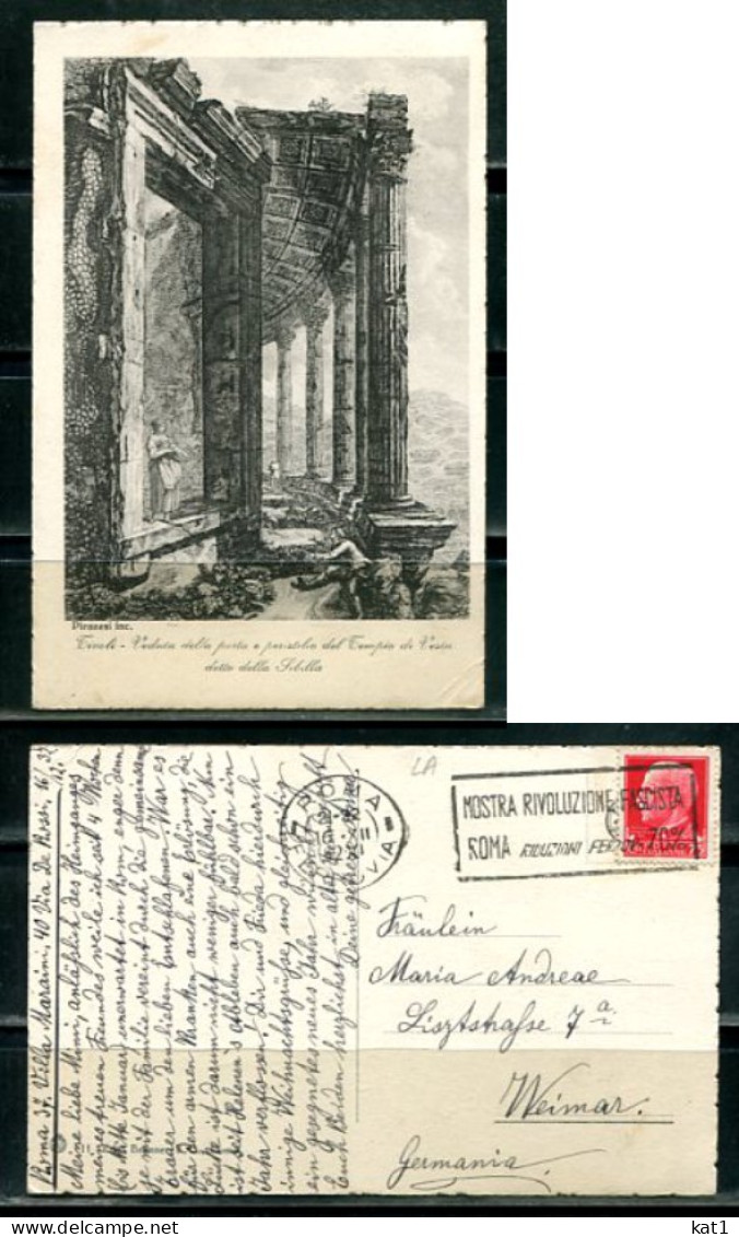 K20172)Ansichtskarte: Tivoli, Gelaufen 1932 - Tivoli