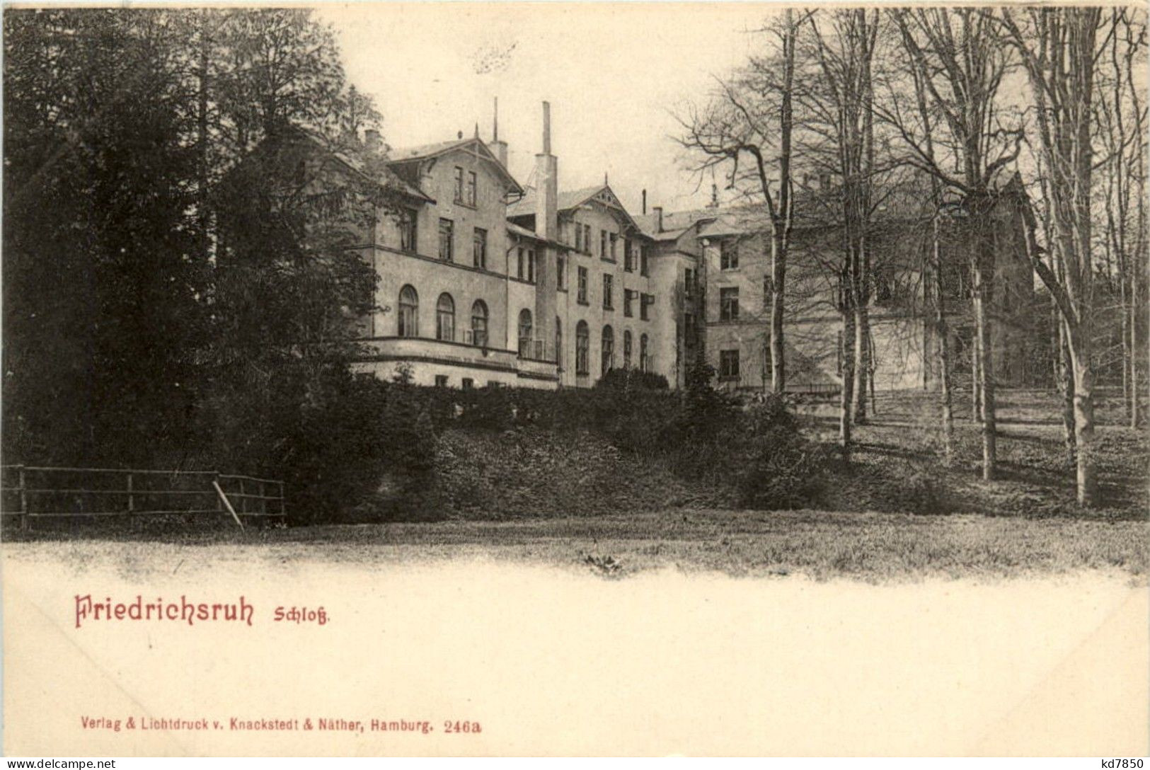 Friedrichsruh - Schloss - Friedrichsruh