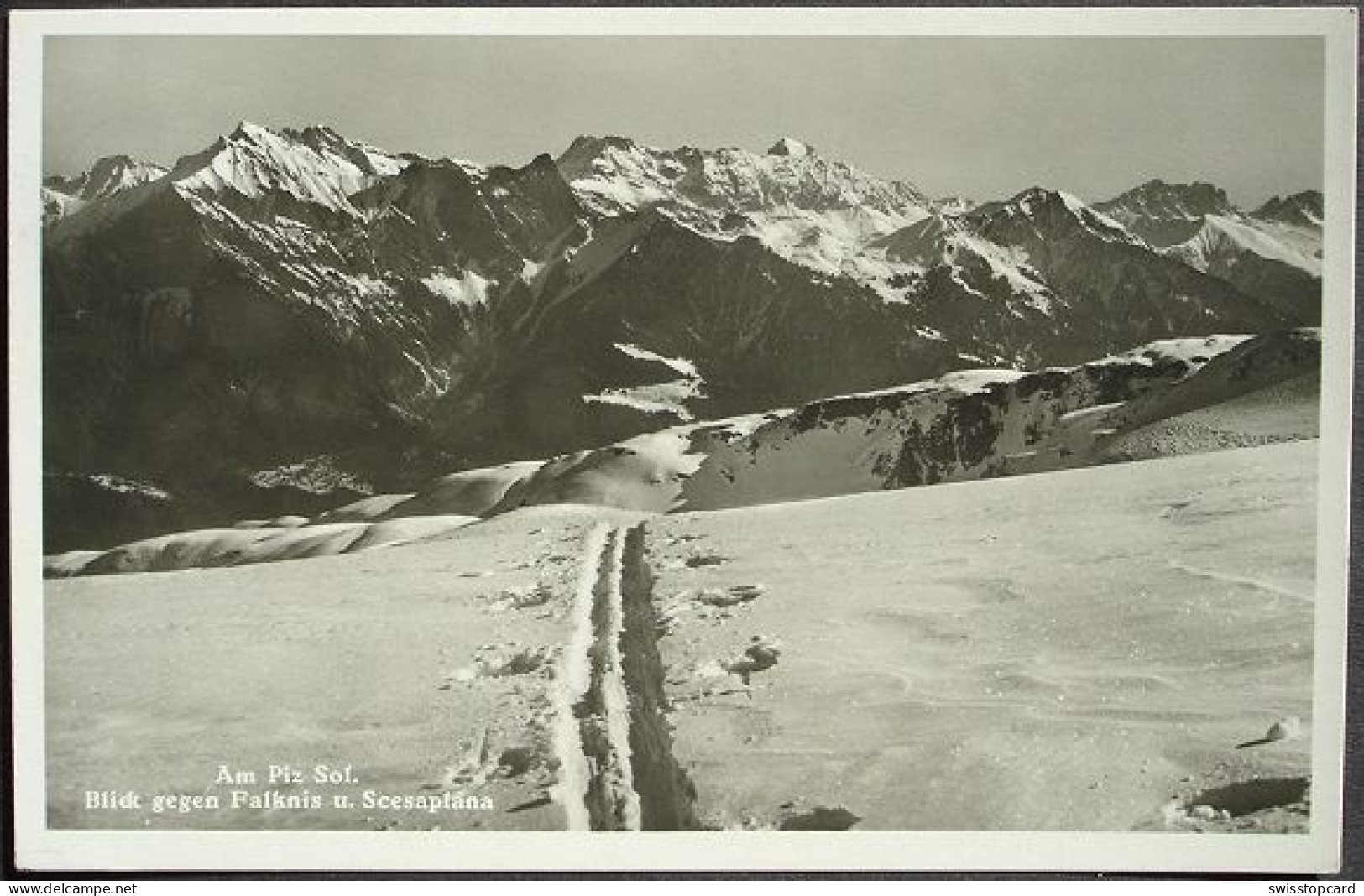 WANGS Am Piz Sol, Blick Gegen Falknis U. Scesaplana - Bad Ragaz