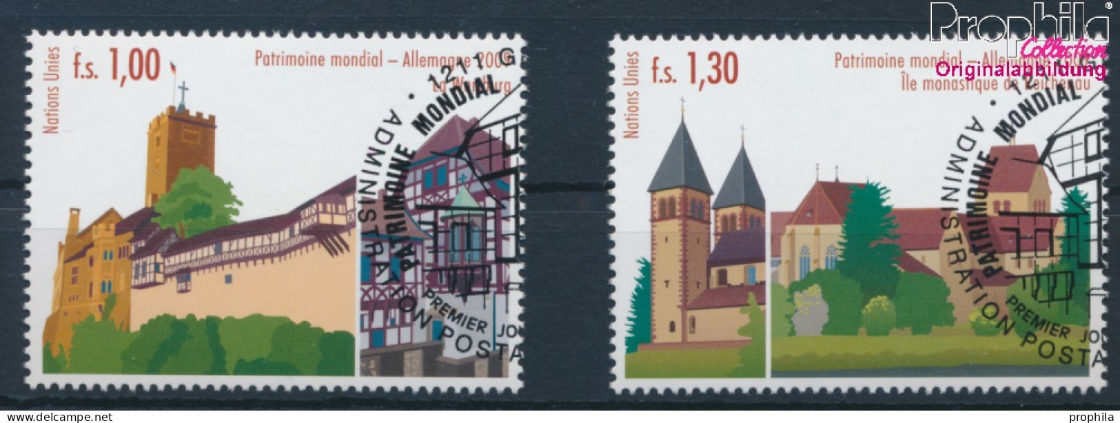 UNO - Genf 644-645 (kompl.Ausg.) Gestempelt 2009 UNESCO Welterbe Deutschland (10311054 - Used Stamps