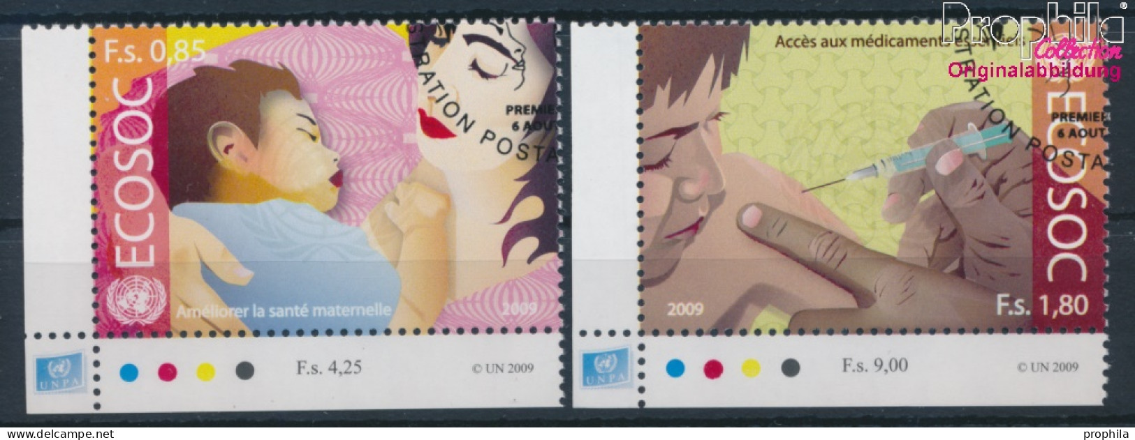 UNO - Genf 652-653 (kompl.Ausg.) Gestempelt 2009 Wirtschafts Und Sozialrat (10311073 - Used Stamps