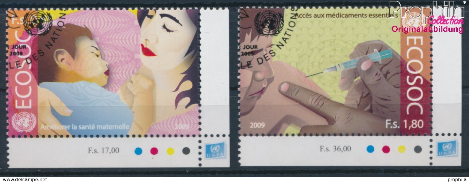 UNO - Genf 652-653 (kompl.Ausg.) Gestempelt 2009 Wirtschafts Und Sozialrat (10311074 - Used Stamps